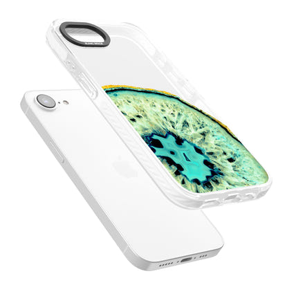 Géode turquoise en cristal