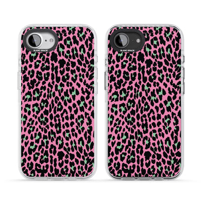 Rosa & Grüner Leopard