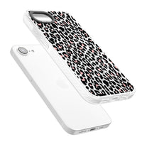 Rosa Leopardenmuster