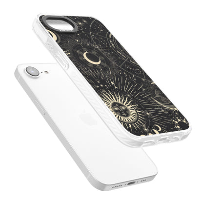 Soleil cosmique et symboles du zodiaque