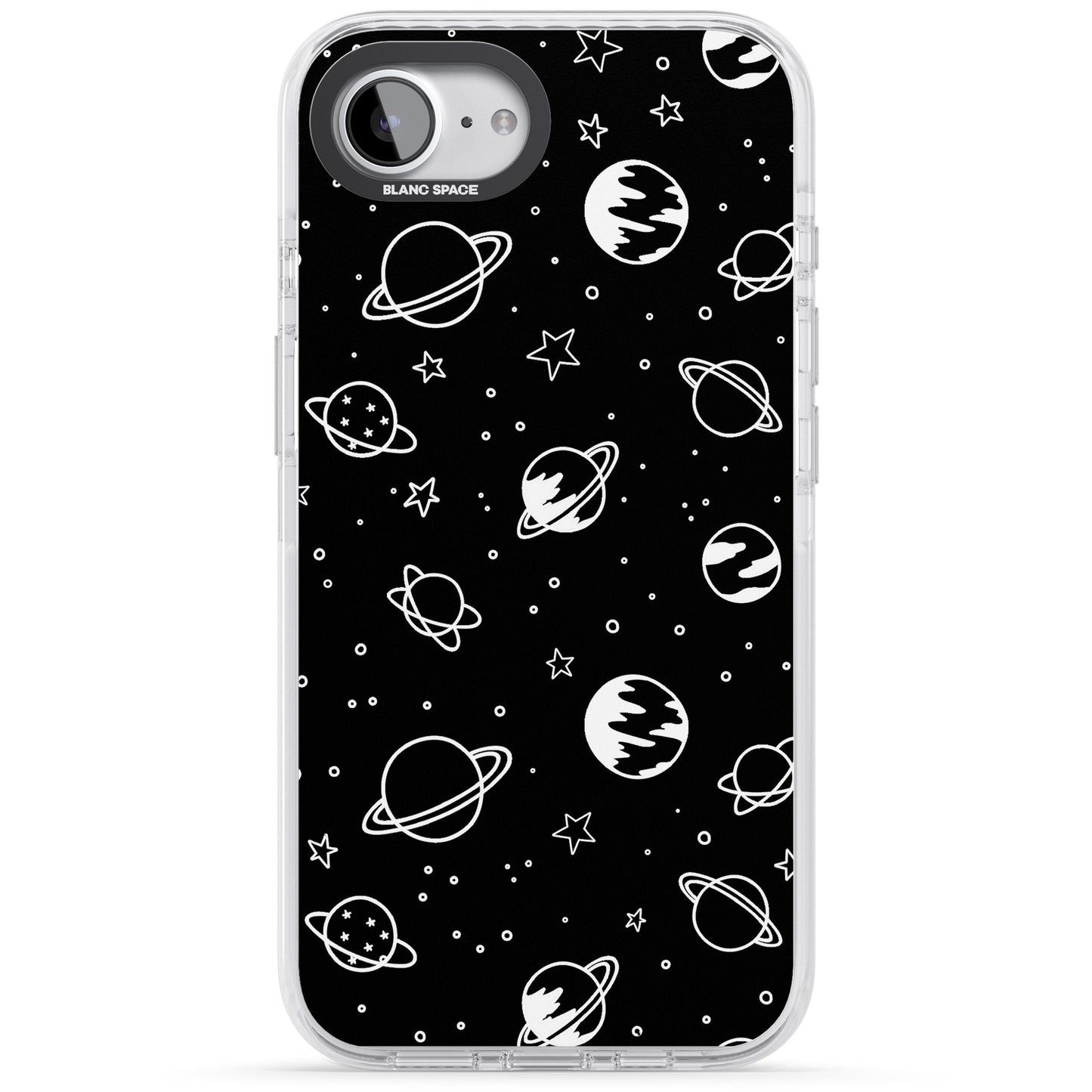 Cosmic Sketch White Black