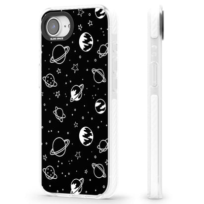 Cosmic Sketch White Black