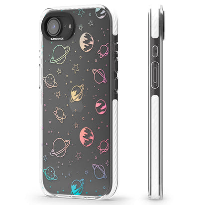 Pastellfarbenes Weltraumuniversum