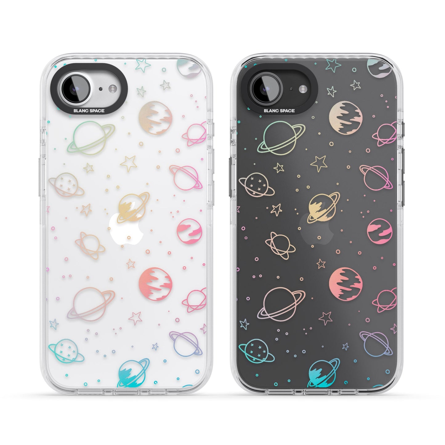 Pastellfarbenes Weltraumuniversum