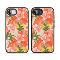 Hawaiian Flowers Abstract Pattern