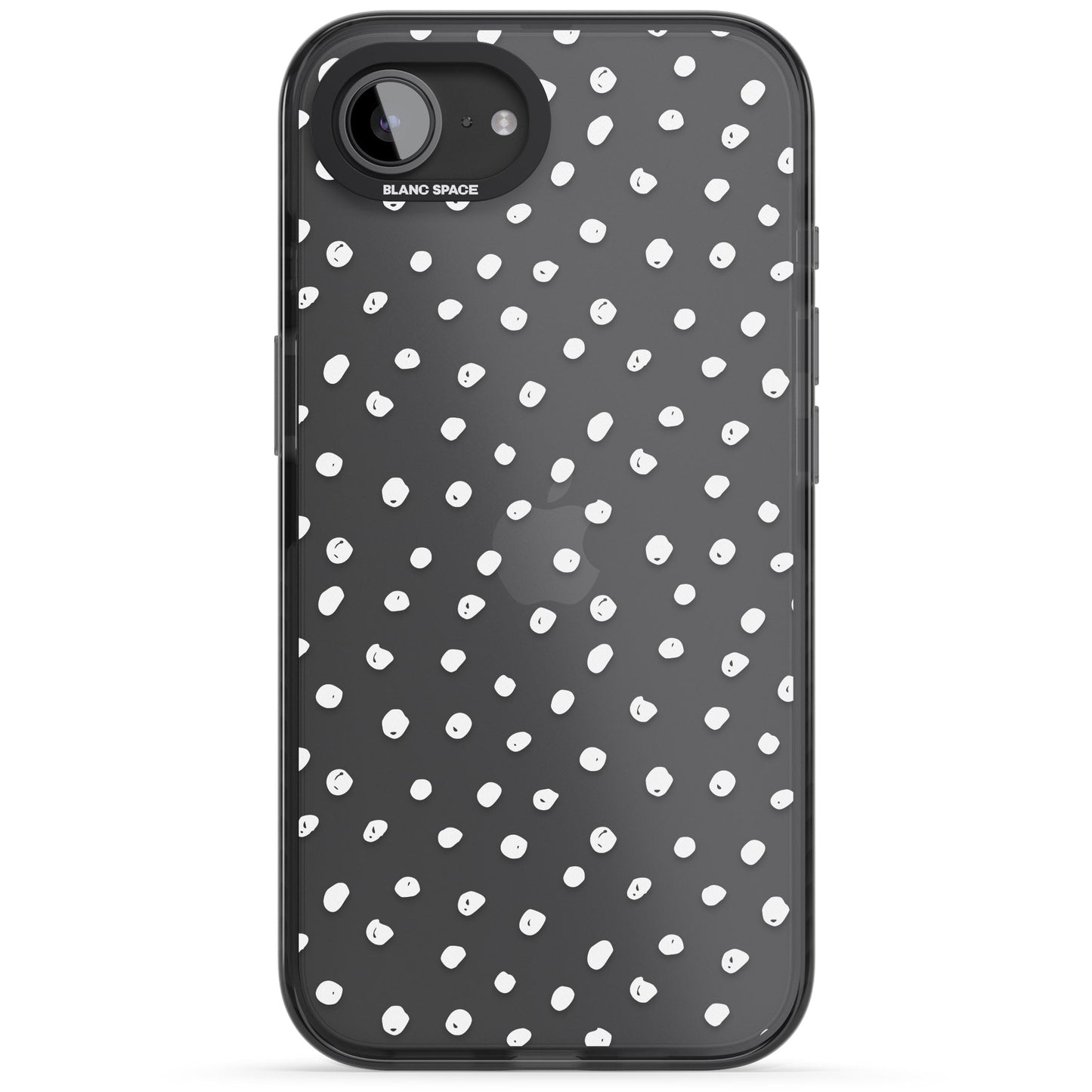 Messy White Dot Pattern