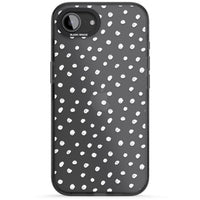 Messy White Dot Pattern