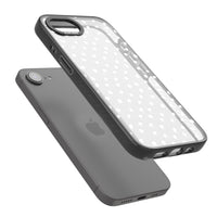 Messy White Dot Pattern