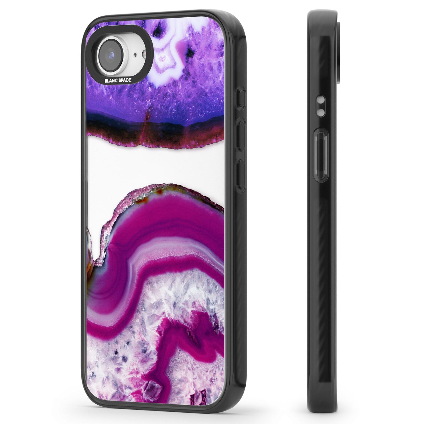 Tranche de cristal d'améthyste