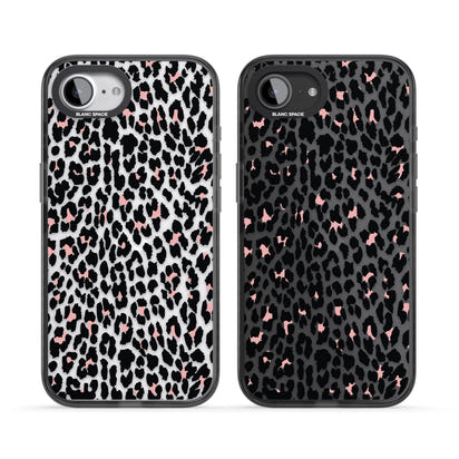 Rosa Leopardenmuster