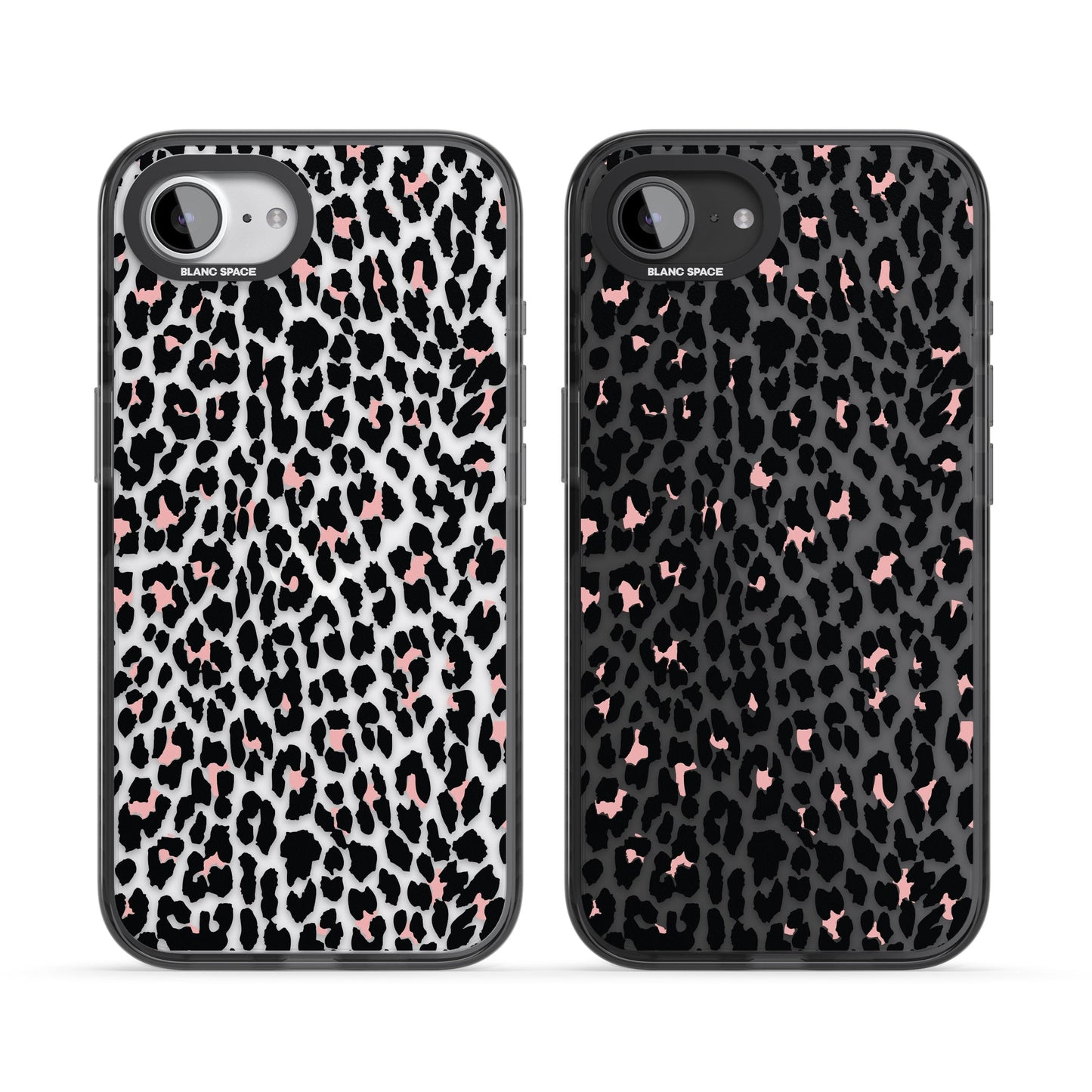 Rosa Leopardenmuster