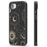 Soleil cosmique et symboles du zodiaque