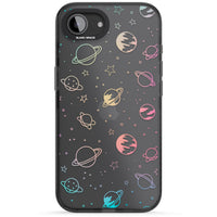 Pastellfarbenes Weltraumuniversum