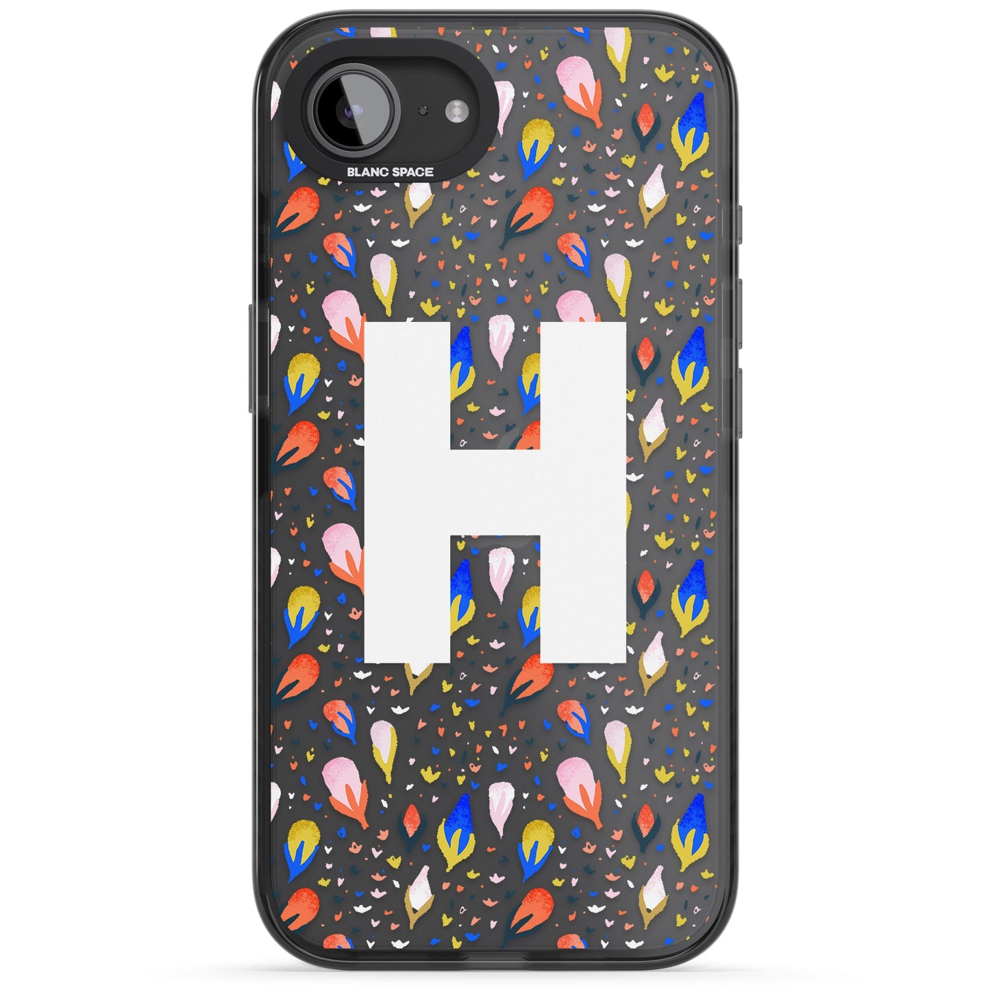 Personalised Abstract Floral Initial