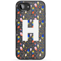 Personalised Abstract Floral Initial