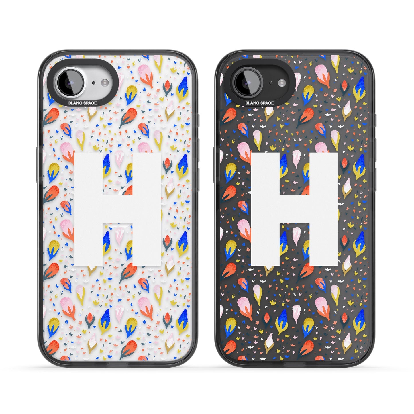 Personalised Abstract Floral Initial