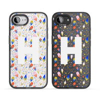 Personalised Abstract Floral Initial