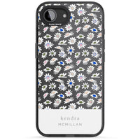 Personalised Grey & White Daisies