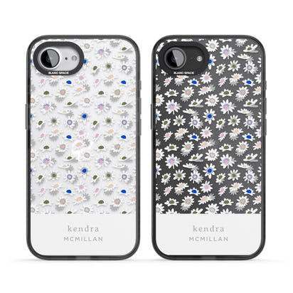 Personalised Grey & White Daisies