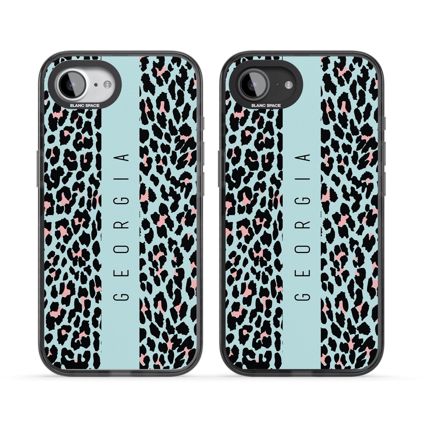 Léopard bleu personnalisé