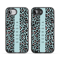 Léopard bleu personnalisé