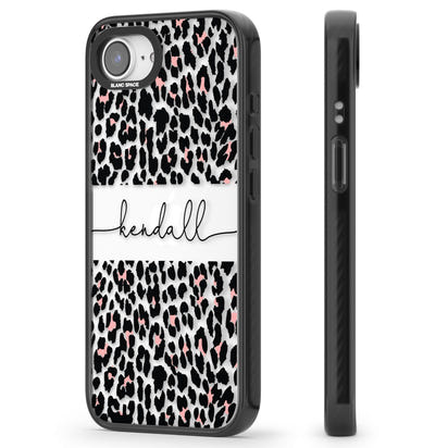 Personalised Cursive Leopard Spots