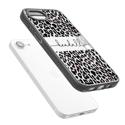 Personalised Cursive Leopard Spots