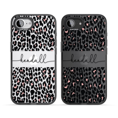 Personalised Cursive Leopard Spots