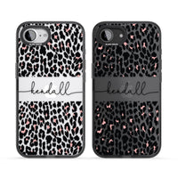 Personalised Cursive Leopard Spots