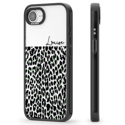 Personalised Seafoam Leopard