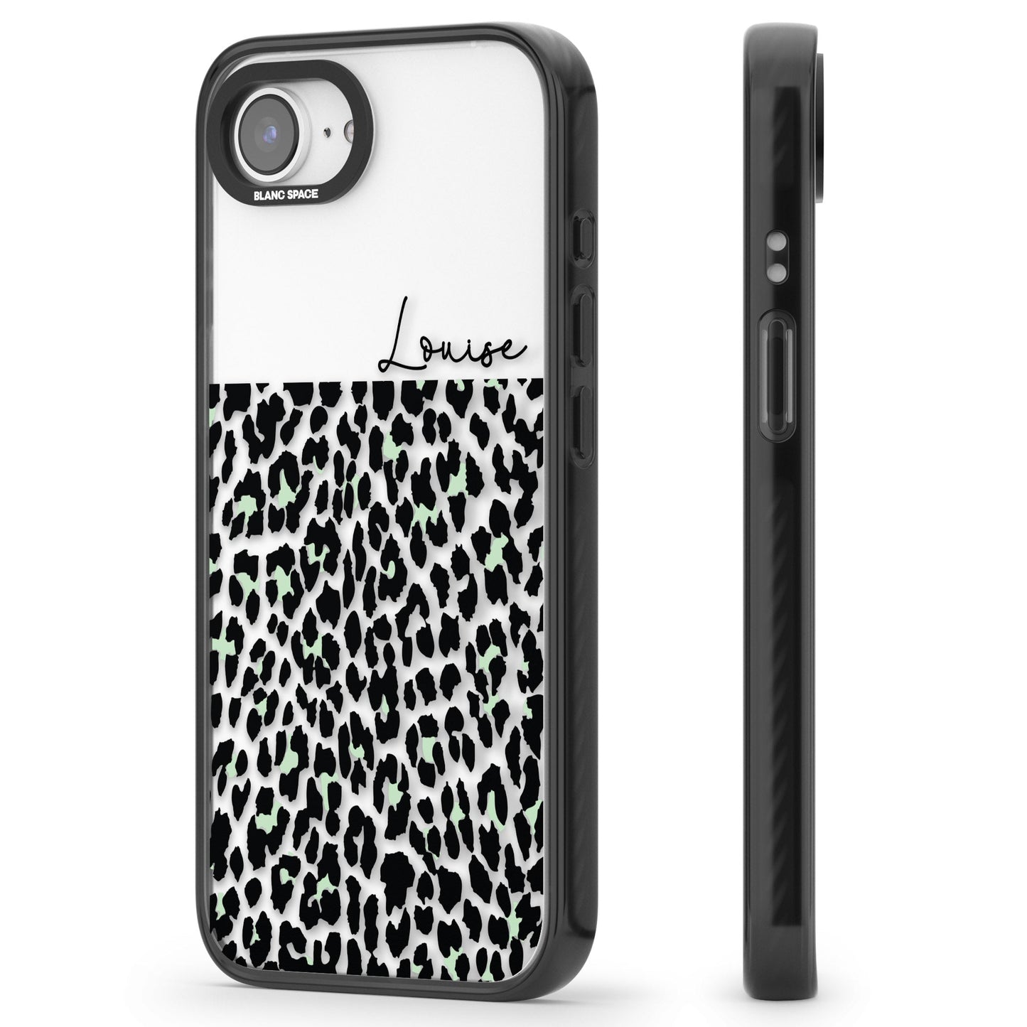 Personalised Seafoam Leopard