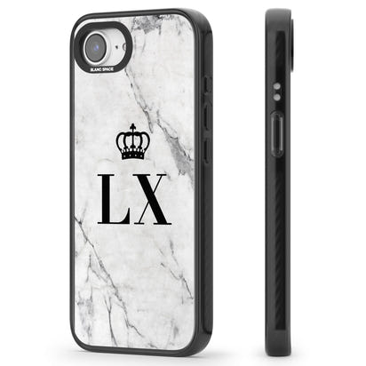 Personalised Initial Crown Marble