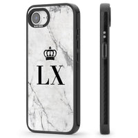 Personalised Initial Crown Marble