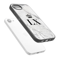 Personalised Initial Crown Marble