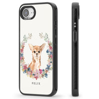 Personalised Chihuahua Floral Portrait