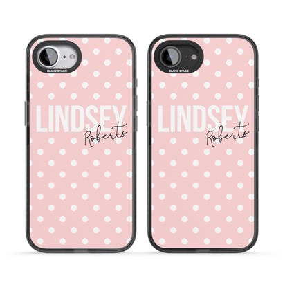 Personalised Pink Polka