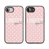 Personalised Pink Polka