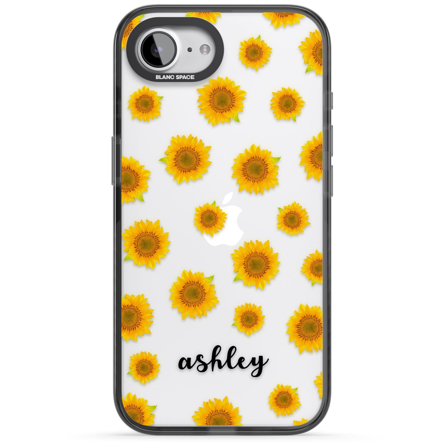 Personalised Sunflowers & Cursive