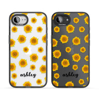 Personalised Sunflowers & Cursive