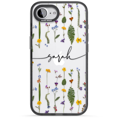 Chaîne de fleurs sauvages personnalisée