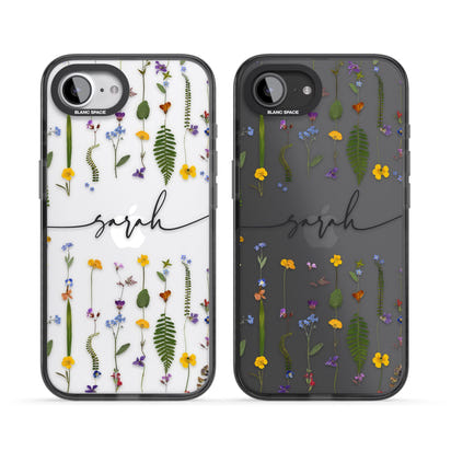 Chaîne de fleurs sauvages personnalisée