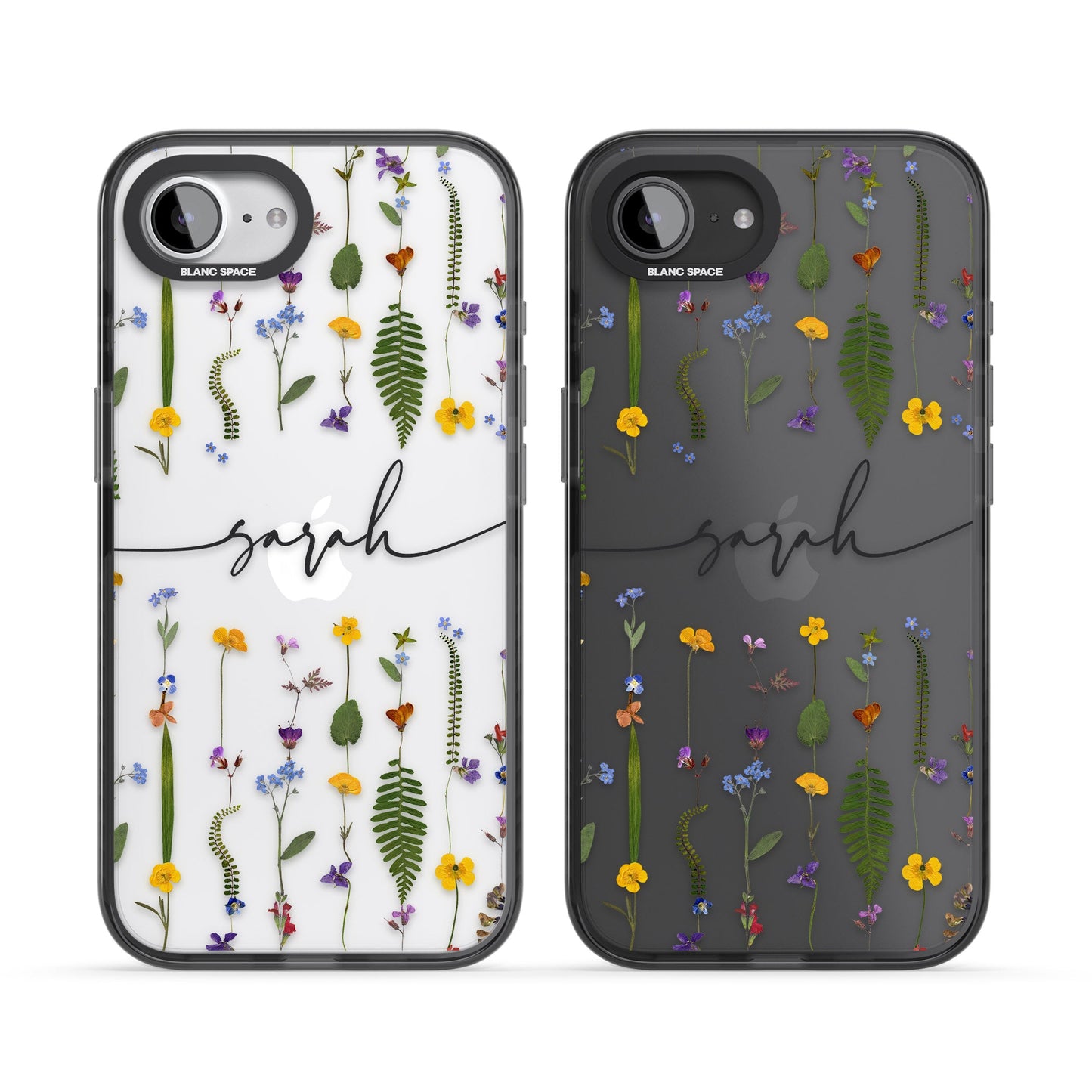 Chaîne de fleurs sauvages personnalisée