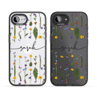 Chaîne de fleurs sauvages personnalisée