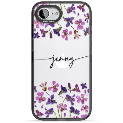 Personalised Purple Violets