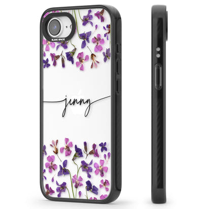 Personalised Purple Violets