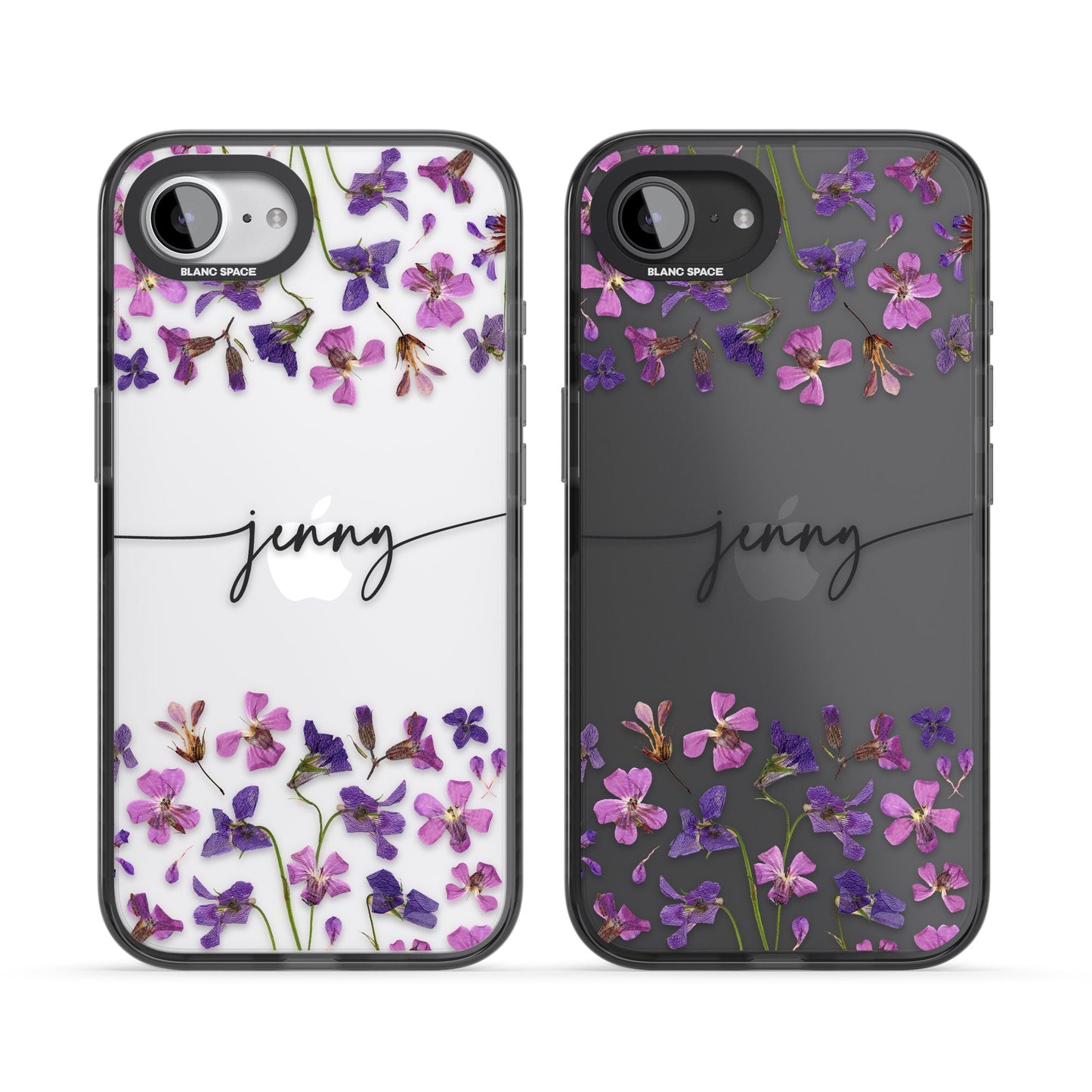 Personalised Purple Violets