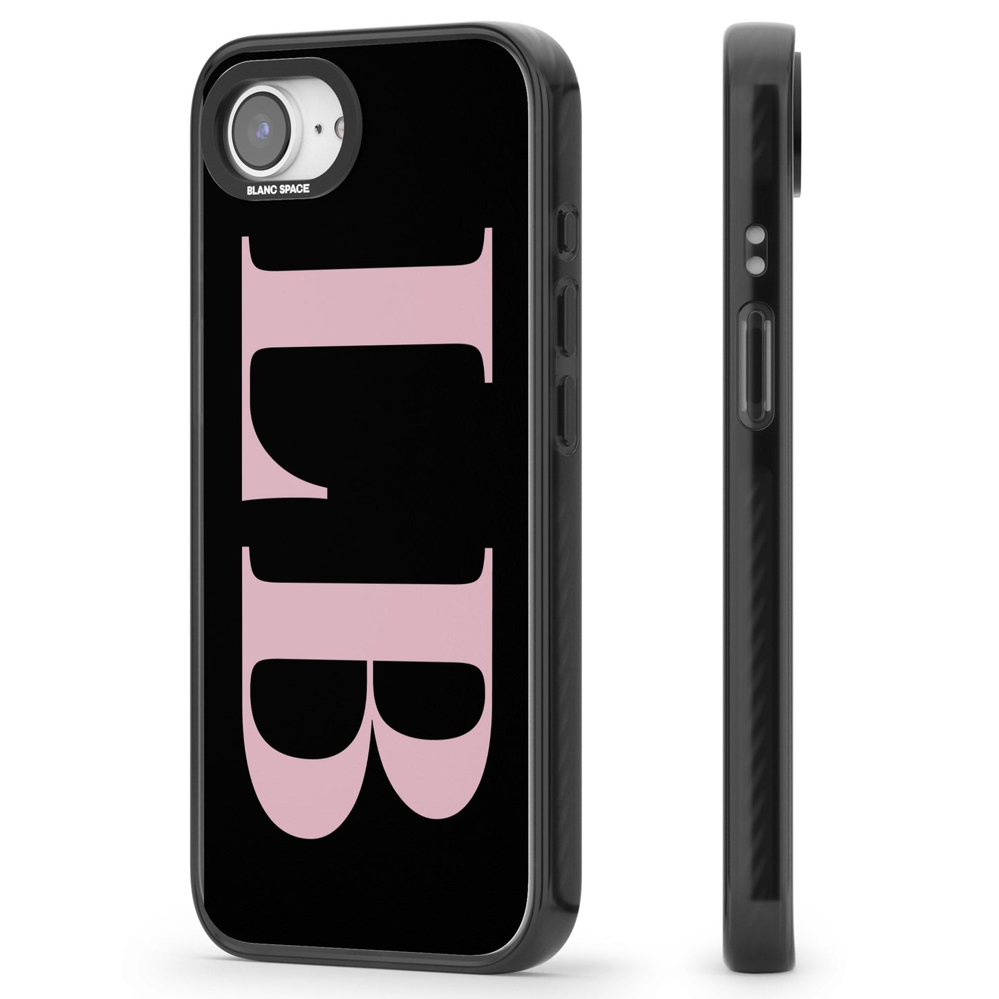 Lettres personnalisées roses et noires vertes