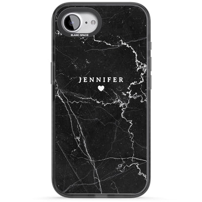 Personalised Black Marble