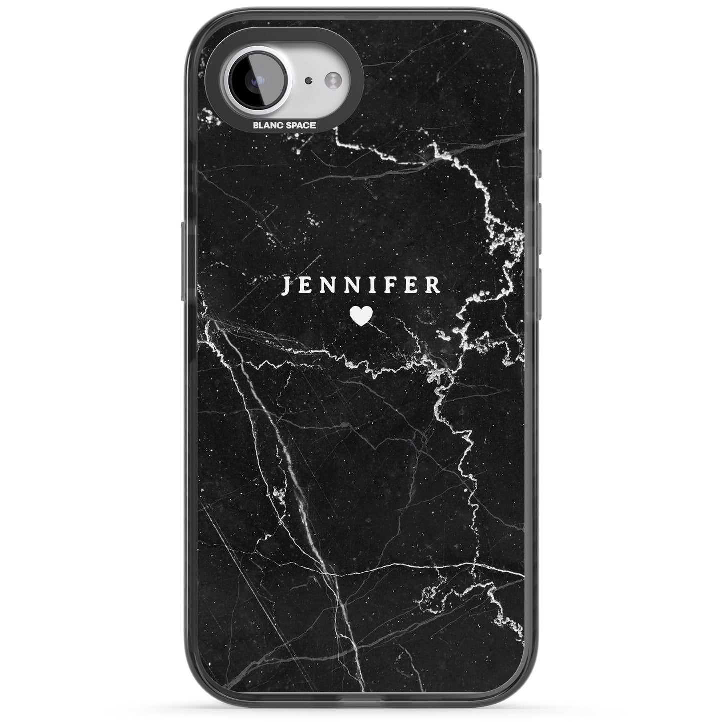 Personalised Black Marble