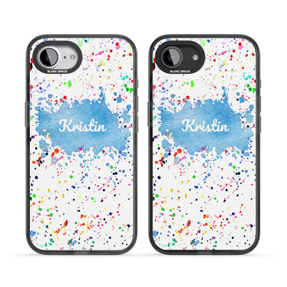 Personalised Rainbow Splatter Name